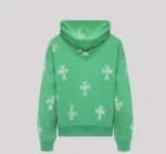 UNKNOWN LONDON Sweaters Cross Rhinestone Zip Up Hoodie 1.webp