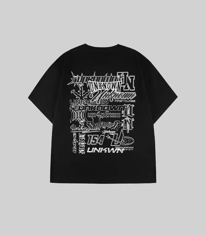 UNKNOWN LONDON Multi Logo T Shirt 1.webp UNKNOWN LONDON Multi Logo T Shirt 1.webp