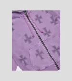 Unknown London HPurple Rhinestone Hoodie.webp