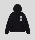 Unknown London Multi Logo Iced Out Hoodie Black.webp