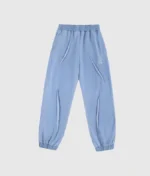 Unknown London Retro Logo Joggers Blue 2.webp