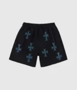 Unknown London Rhinestone Shorts Black 2.webp