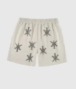 Unknown London Rhinestone Shorts Sand 2.webp