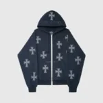 Unknown London Rhinestone Tracksuit NavyWhite 2 150x176 1.webp