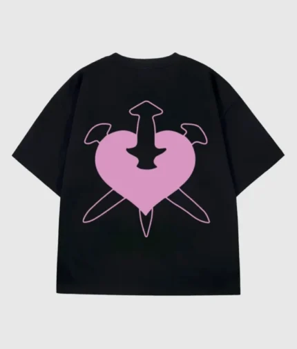 Unknown London Valentines Dagger T Shirt Black 1 700x823 1.webp