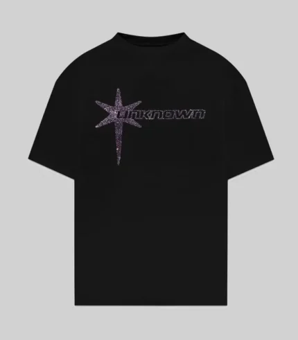 楽天市場】UNKNOWN LONDON Tonal Star Logo Rhinestone Tee.webp